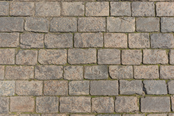 Olden cobblestone pavement