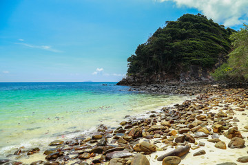 Tropical beach scenery, Andaman sea, Myanmar