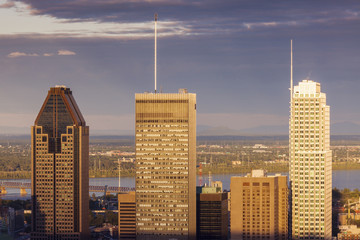 Panorama of Montreal