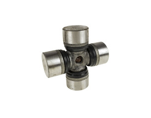 Metal detail on a white background