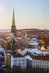 Naklejka premium St. Bartholomew Cathedral in Pilsen