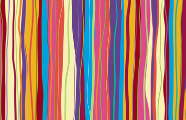 A colored background consisting of wavy forms