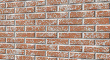 Brick wall illustration