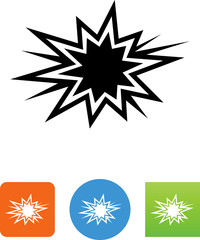 Explosion Icon - Illustration
