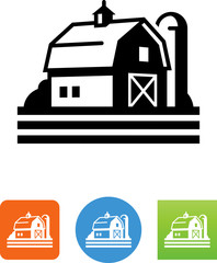 Farm Icon - Illustration © Marc