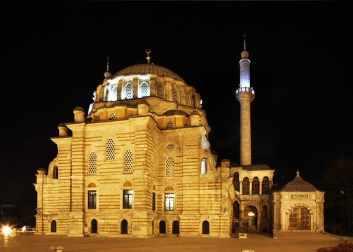 Laleli Mosque in Istanbul. Turkey