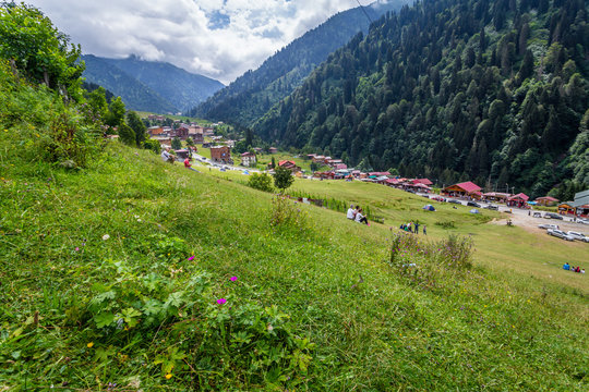 Ayder Plateau, Rize, Turkey.The Ayder Valley lies between Rize and Artvin.A popular destination for summer tourism.