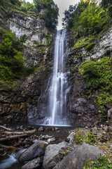 Obraz premium Maral Waterfall. Borcka, Macahel,Artvin,Turkey