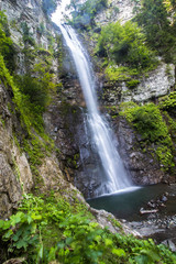 Obraz premium Maral Waterfall. Borcka, Macahel,Artvin,Turkey