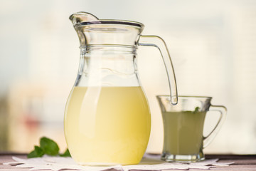 Glass of whey