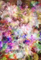 Abstract colored paper. Colored paint stains.