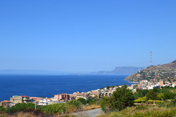 Fototapeta na wymiar Messina strait