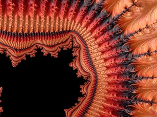 An abstract shape of Fractals