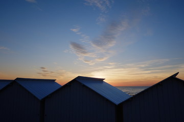 Cabanes sur la plage