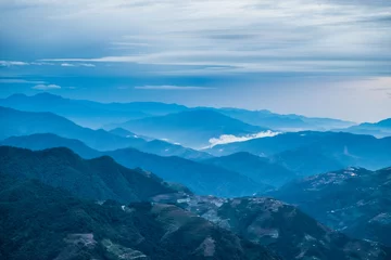  View of Qingjing Hill, Taiwan on Cloudy days © krachapol