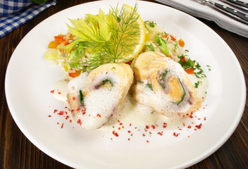 Lachsroulade