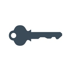Key icon isolated on white background