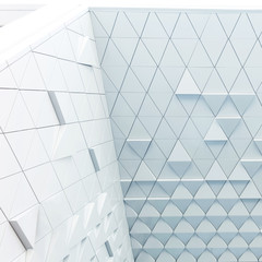 Fototapeta premium Abstract architectural pattern