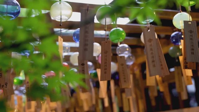 Japanese summer / wind chimes (bells) 
日本の夏 / 風にそよぐ風鈴 No.4