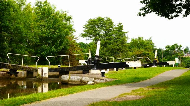 Hatton Locks Grand Union Canal Warwickshire England UK