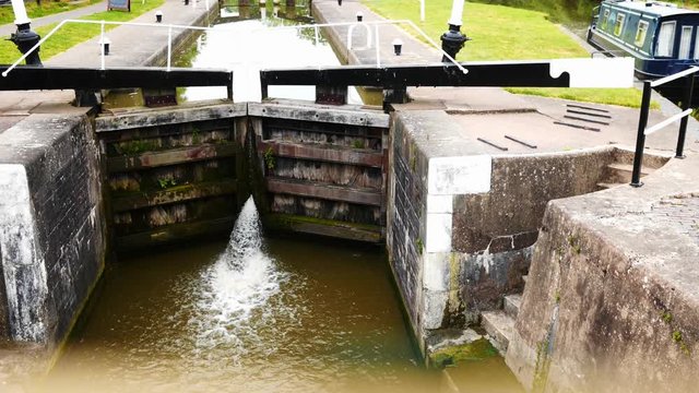 Hatton Locks Grand Union Canal Warwickshire England UK