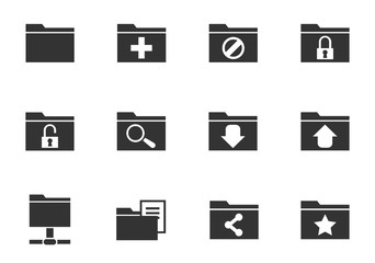 folder icon set