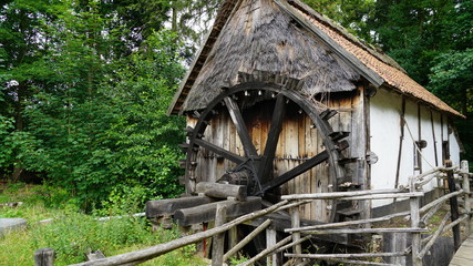 An old watermill at Domain Bokrijk in Belgium.