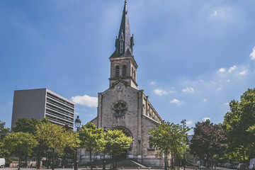 Église Notre-Dame-de-la-Gare de Paris, 13ᵉ arrondissement de Paris, île de France, France