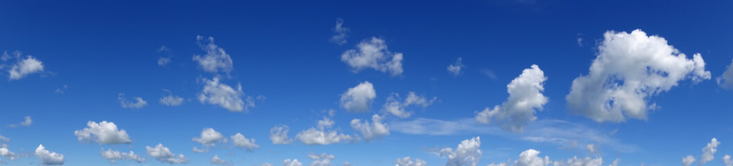 Fototapeta na wymiar Heaven, beautiful blue sky panorama