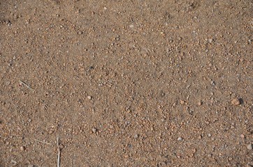 The simple ground texture