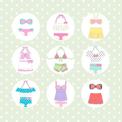 Cute and Vintage Bikini