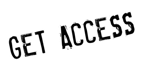 Get Access rubber stamp. Grunge design with dust scratches. Effects can be easily removed for a clean, crisp look. Color is easily changed.