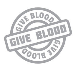 Give Blood rubber stamp. Grunge design with dust scratches. Effects can be easily removed for a clean, crisp look. Color is easily changed.