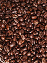 Coffee beans background