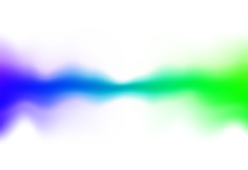 Vector illustration of color blur smoke moving shape