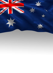 Australia, Australian Flag (3D Render)