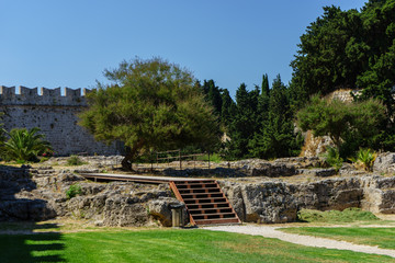 Antike Ruinen auf Rhodos - Griechenland