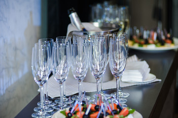 Wedding table decorations