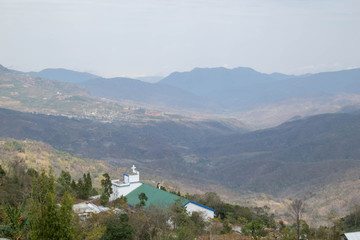 Obraz premium Nagaland landscape, North-east India