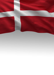 Denmark, Danish Flag (3D Render)