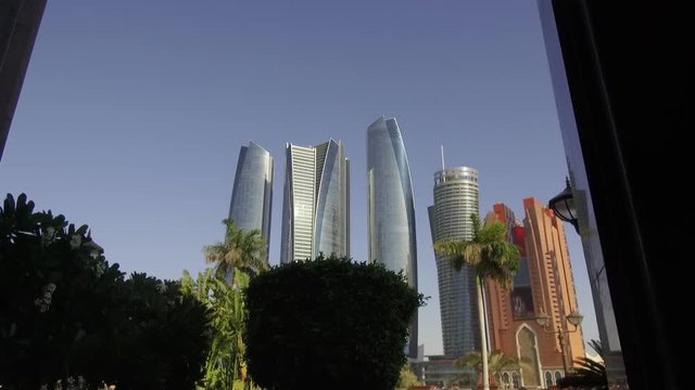 Architecture, Abu Dhabi.skyscrapers