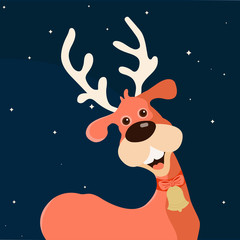 Fototapeta premium Christmas reindeer