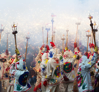  Fiestas de Mayo - show with fireworks