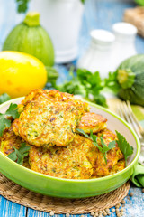 zucchini pancakes