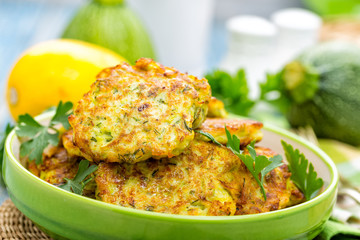 zucchini pancakes