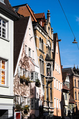 Häuserfronten in der Altstadt von Ulm © rick31