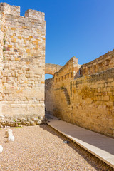 historical and ancient castle of Zamora, Spain