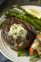 Homemade Steak and Lobster Surf n Turf