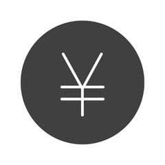 Yen glyph icon