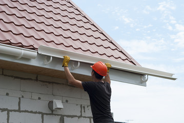 Installation of gutter system